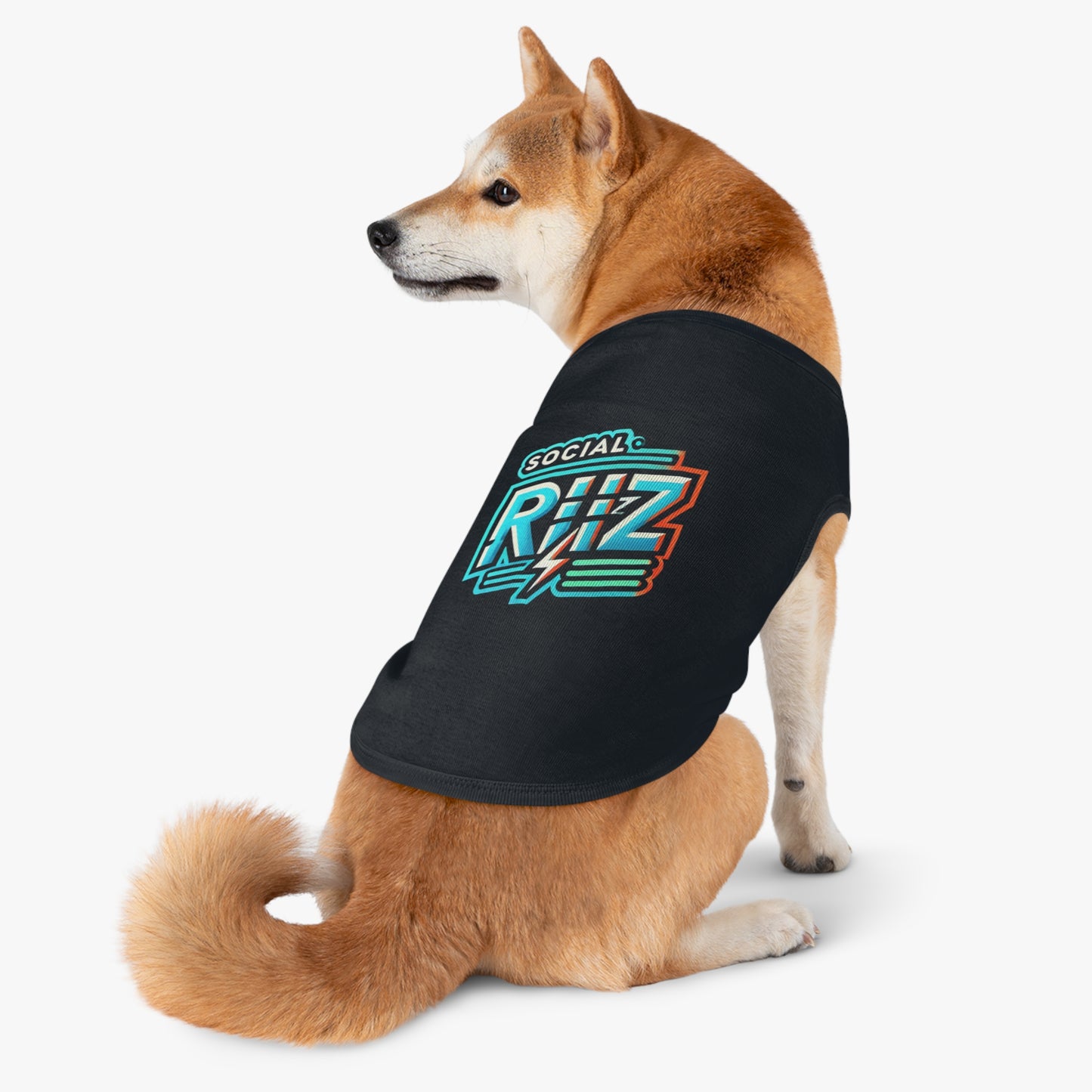 Social Riiz - Camiseta sin mangas para mascotas