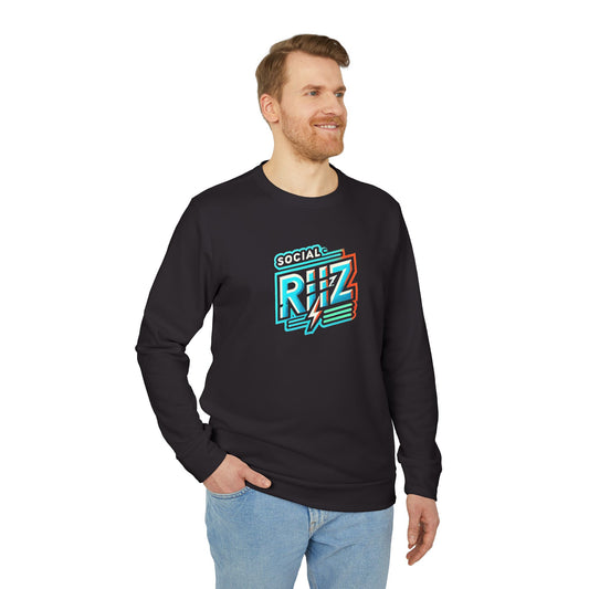 Social RiiZ Customized Fleece Sweatshirt – Inspired by Adidas