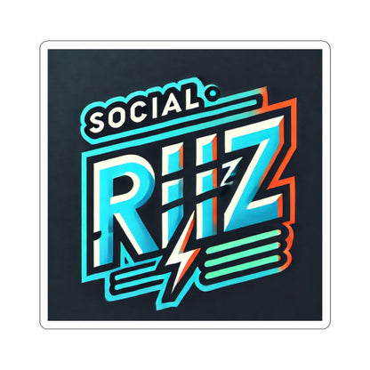 Social RiiZ - Kiss-Cut Stickers