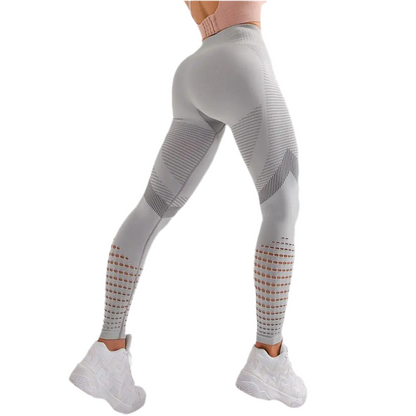 Women's High Waist Seamless Breathable Workout Legging