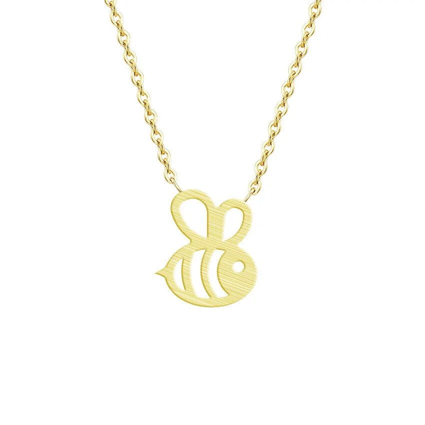 Baby Bee Necklace – Delicate and Charming Honeybee Pendant Jewelry