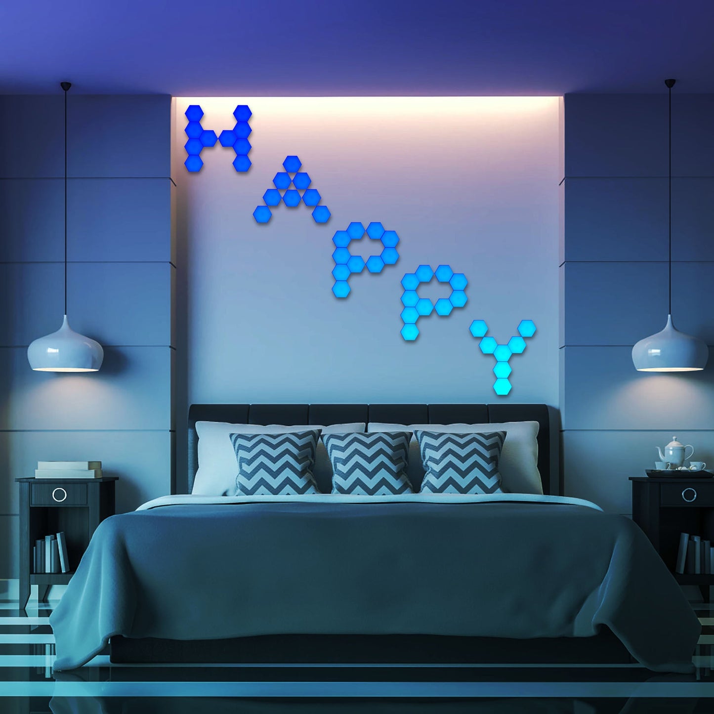 Touch Sensitive Modular Wall LED Lights