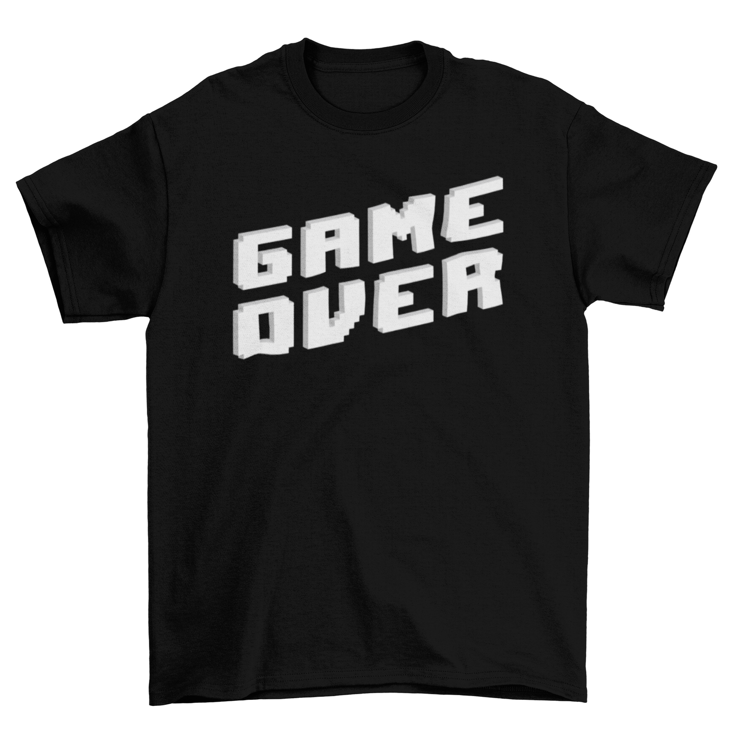 Camiseta unisex Gamer con el mensaje "Game Over"