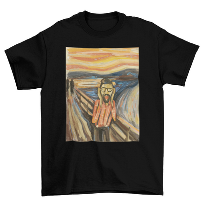 Camiseta Hipster Scream