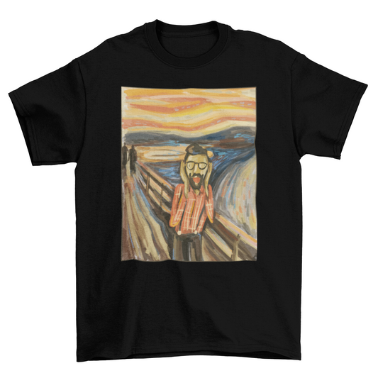 Hipster Scream - T-Shirt