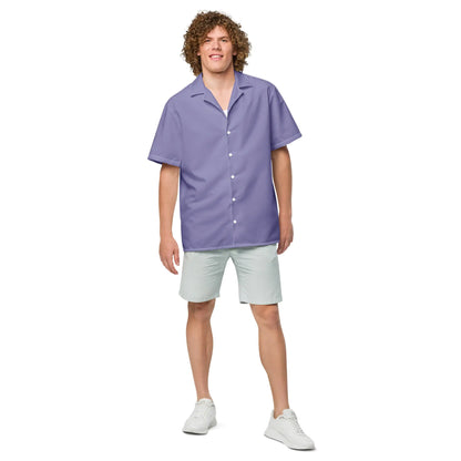 Urchin Purple Button Shirt – Embrace the Deep Hues of Tropical Seas