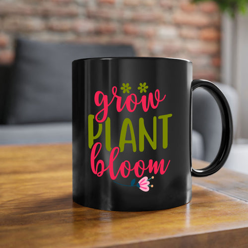 Grow, Plant, Bloom Spring Mug – Inspiring Coffee Cup for Garden Lovers