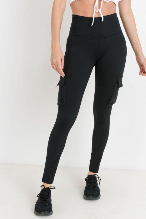 Highwaist Hybrid Cargo Adventurer Leggings – Perfect Yoga, Gym, and Workout Active Wear