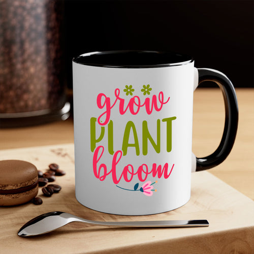 Grow, Plant, Bloom Spring Mug – Inspiring Coffee Cup for Garden Lovers