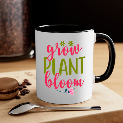 Grow, Plant, Bloom Spring Mug – Inspiring Coffee Cup for Garden Lovers