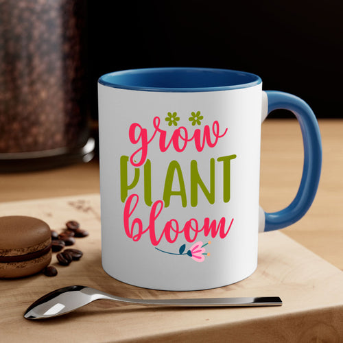 Grow, Plant, Bloom Spring Mug – Inspiring Coffee Cup for Garden Lovers
