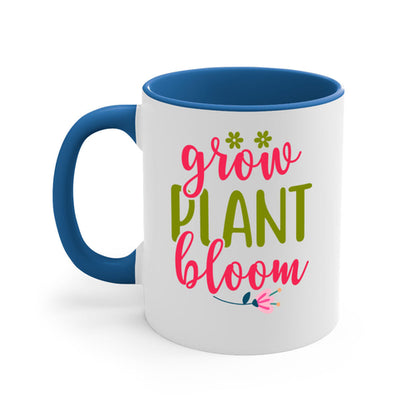 Grow, Plant, Bloom Spring Mug – Inspiring Coffee Cup for Garden Lovers