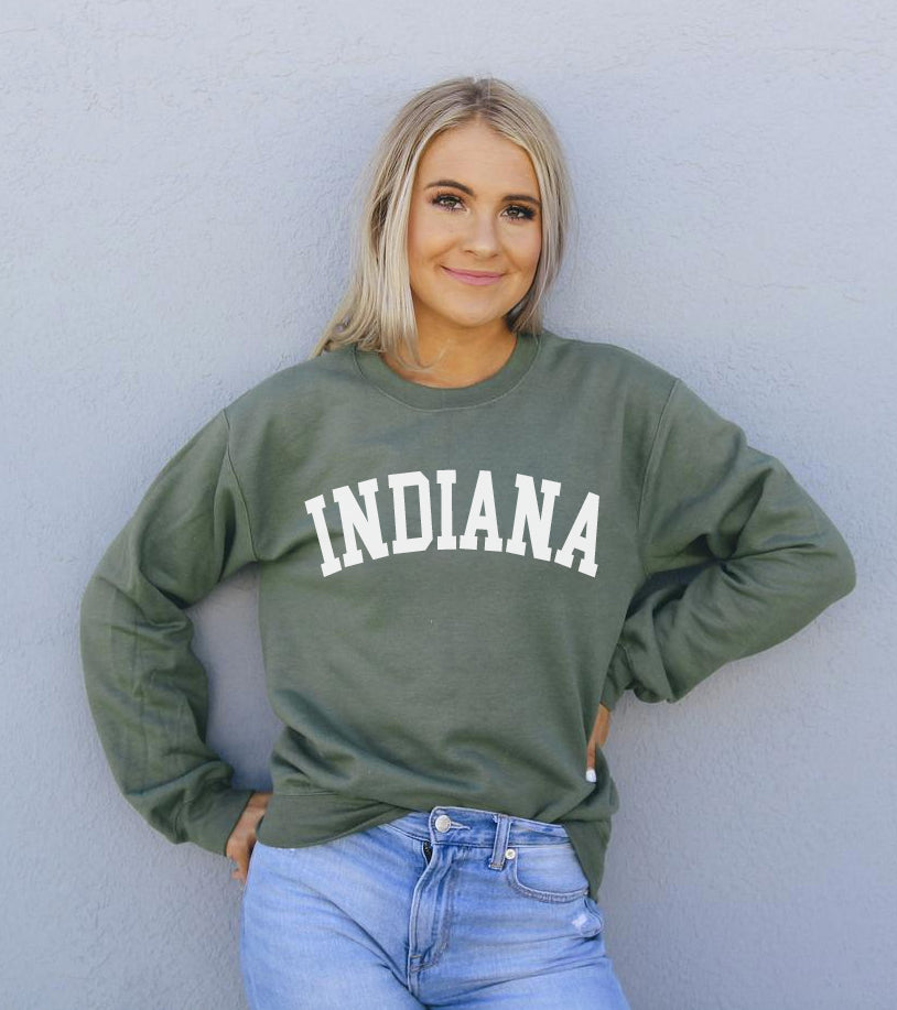 Indiana Sweatshirt | Comfortable and Hoosier Proud