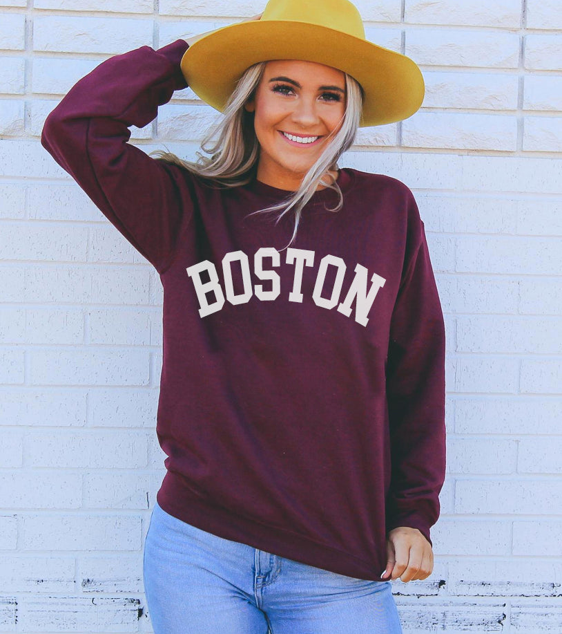 Boston Sweatshirt | Comfortable and Boston Proud