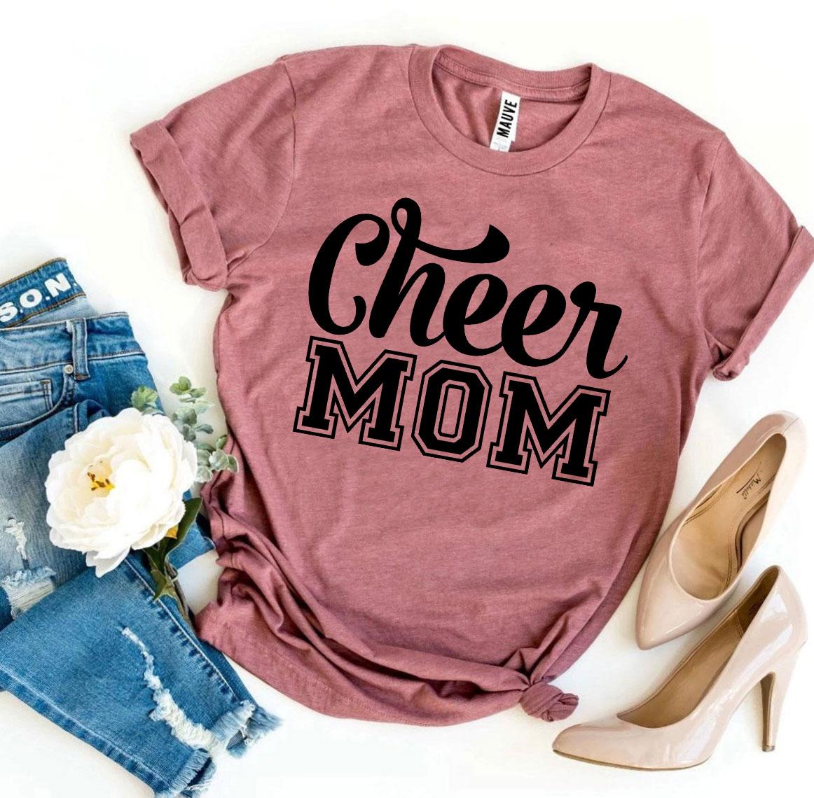 Cheer Mom T-shirt | Show Your Team Spirit at Every Event