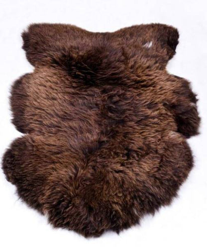 Natural Brown Sheepskin