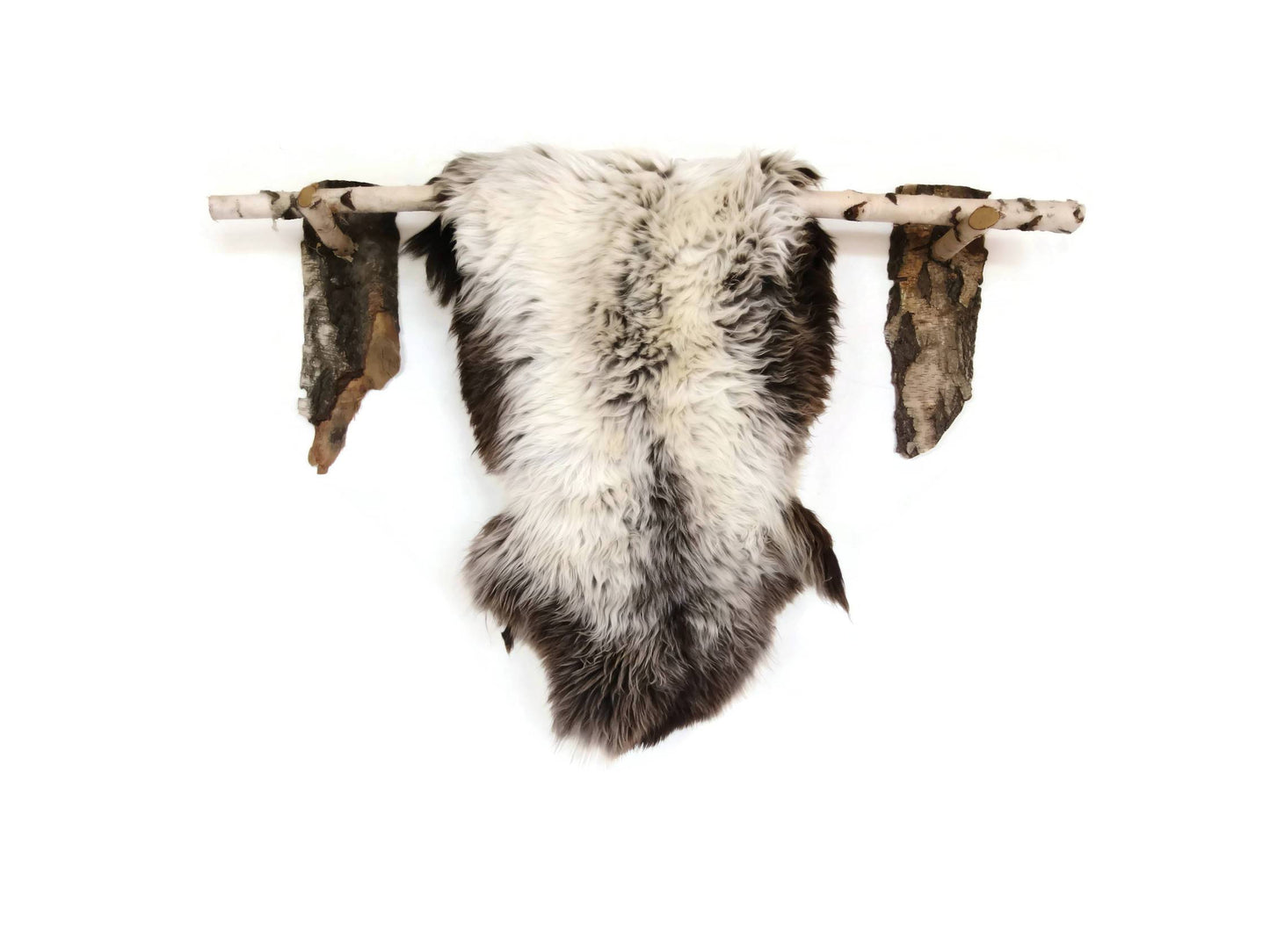 Gray Rare Breed Sheepskin Rug. | HUGE 140cm