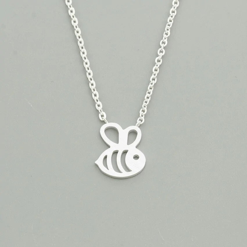 Baby Bee Necklace – Delicate and Charming Honeybee Pendant Jewelry