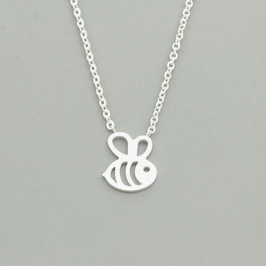 Baby Bee Necklace – Delicate and Charming Honeybee Pendant Jewelry