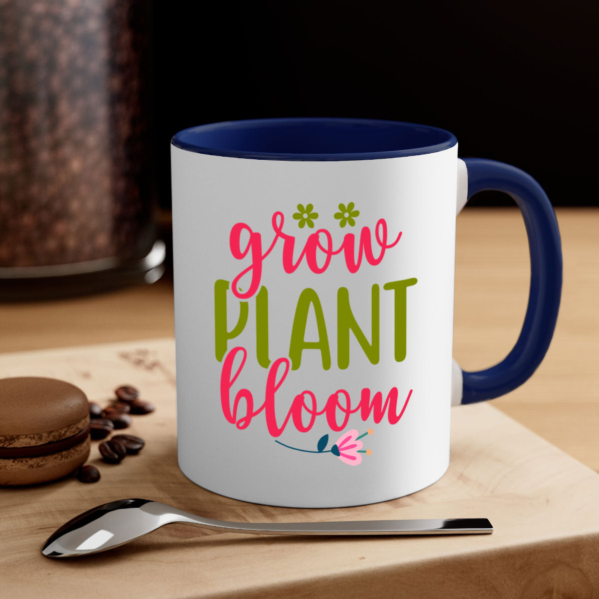 Grow, Plant, Bloom Spring Mug – Inspiring Coffee Cup for Garden Lovers